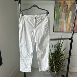 LOFT Chinos Crisp Cotton Relaxed Fit